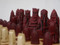 Berkeley Chess Isle of Lewis (Red) Chessmen pieces (BC3001)