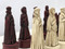 Berkeley Chess Elizabethan (Red) Chessmen pieces (BC3010) female