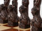 Berkeley Chess Mandarin (Brown) Chessmen pieces (BC2005)