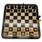 Rex Noir Discipline Premium 45cm Ebony Chess Set with 85mm pieces from above