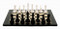 Dal Rossi Chess Set, 50cm Black/Erable  Board & 105mm White/Black Pieces. full photo