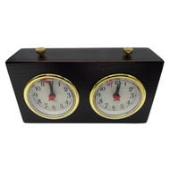 Analogue Chess Timer Dark Wood (M4040)