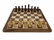 Boxwood Elite/Acacia  95mm Chess Pieces