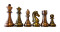 Dal Rossi 110mm Bronze / Copper Colour Chess Pieces (L3223DR)
