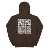 3D Arms QR Code Unisex Hoodie