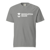 Middleton Made Logo Unisex garment-dyed heavyweight t-shirt