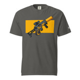 Mac n Cheese Art Unisex garment-dyed heavyweight t-shirt