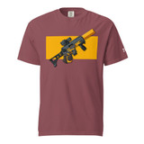 Mac n Cheese Art Unisex garment-dyed heavyweight t-shirt