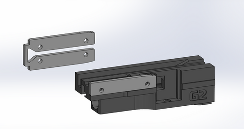 x2 Metal Wear Surface for Jelly Filling