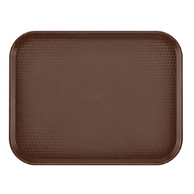TRAY FAST FOOD 35x45 BROWN-W1418FF167