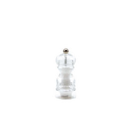 ACRYLIC SALT MILL 12 CM ROUND-W8410S