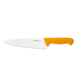 Kitchen knife yellow handle, 20 cm-W8455-20-g