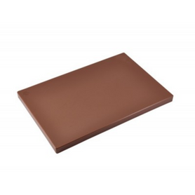 CUTTING BOARD 60X40X2CM 
 BROWN