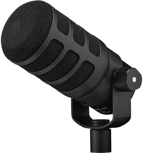 RØDE - PodMic USB - Versatile Dynamic Broadcast Microphone - Black
