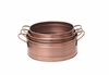 Oval Planters Galvanized or Copper