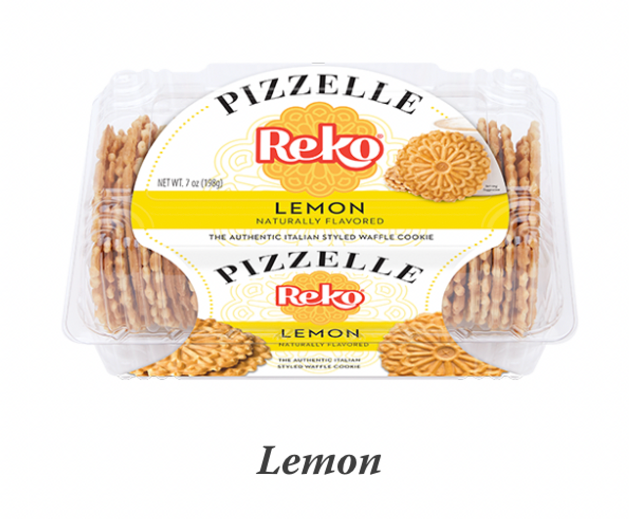 Lemon Pizzelle