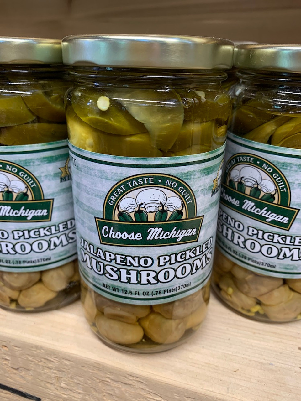 Jalapeno Pickled Mushrooms
