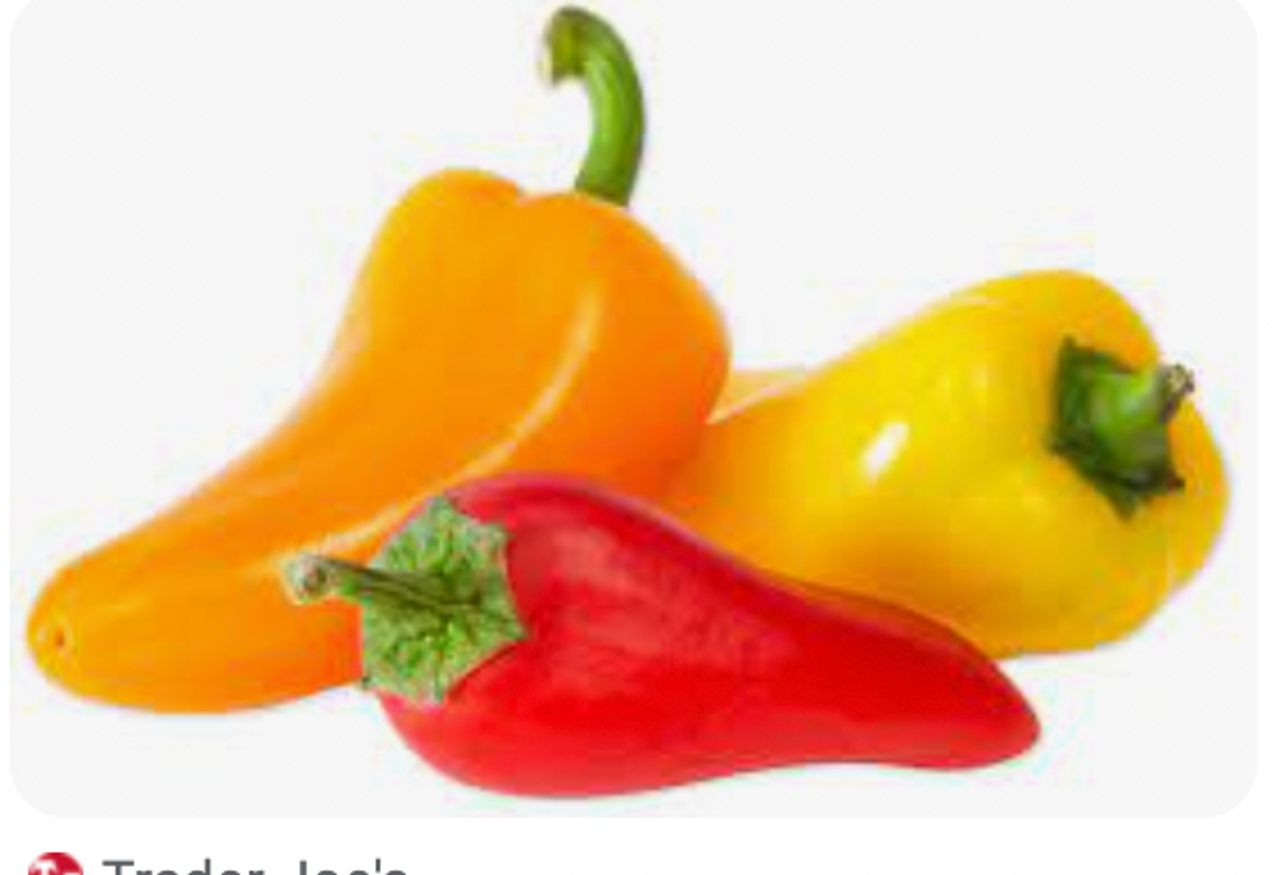 Peppers: Colored Sweet Peppers Organic