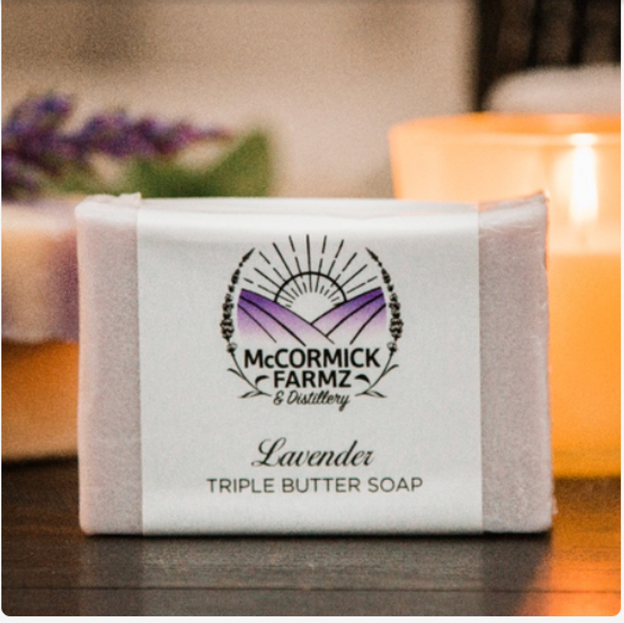 Triple Butter Lavender Soap