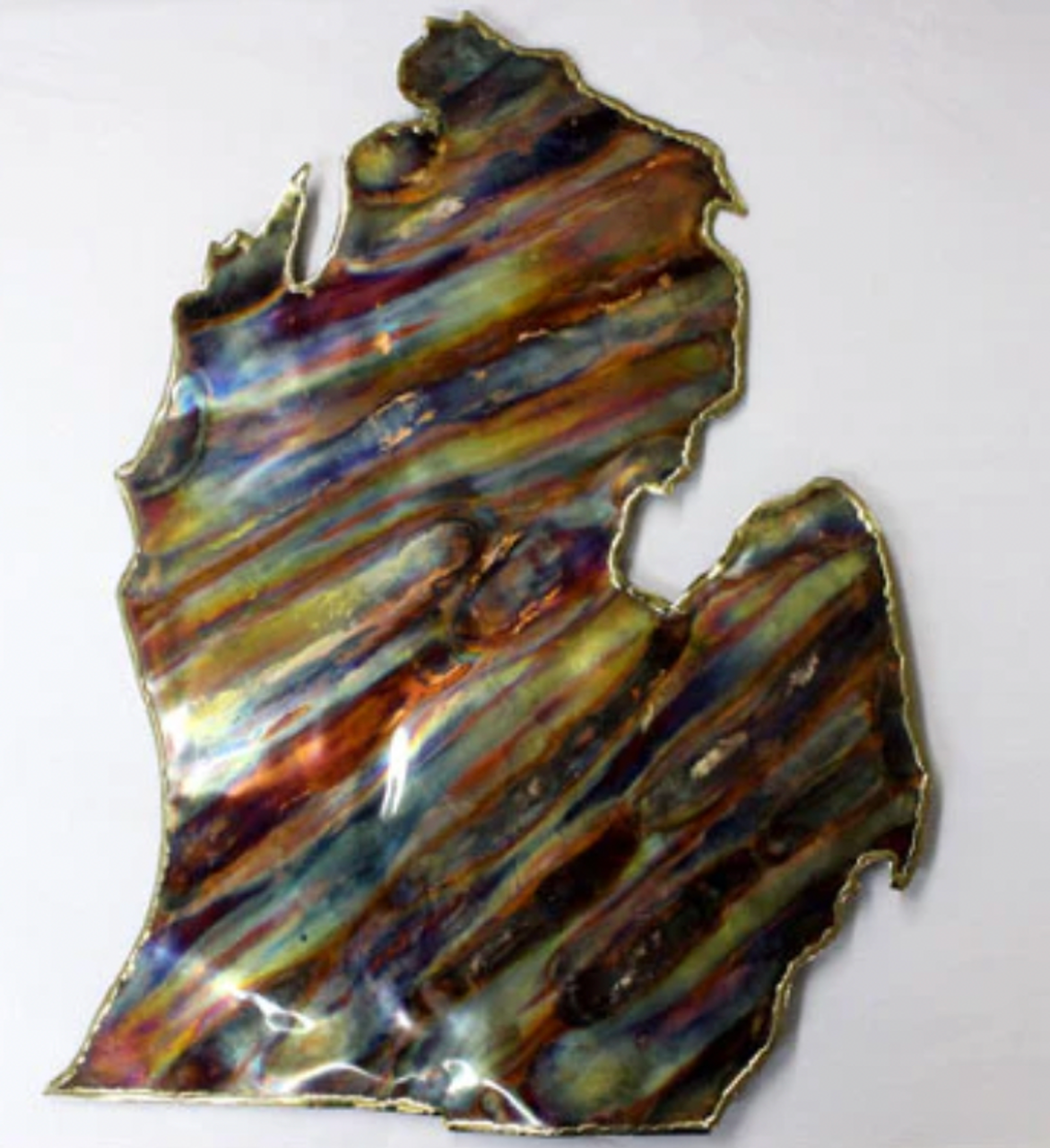 Copper Art Large Lower Michigan