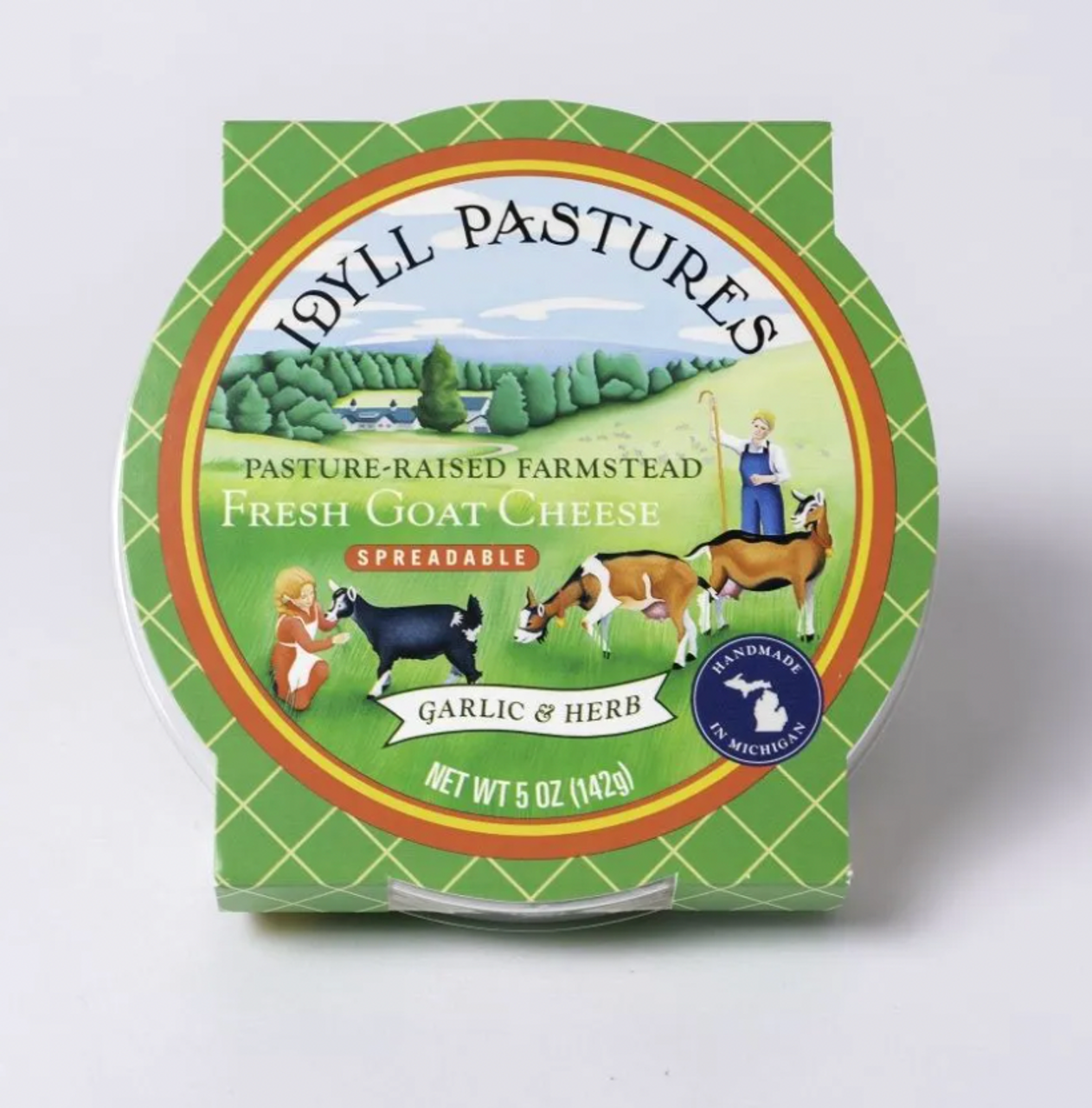 Spreadable Garlic Goat Cheese
