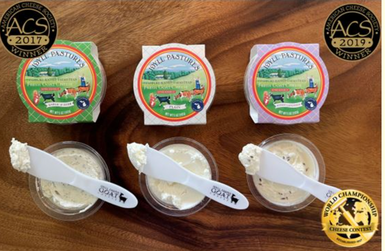 Spreadable Honey Lavender Goat Cheese