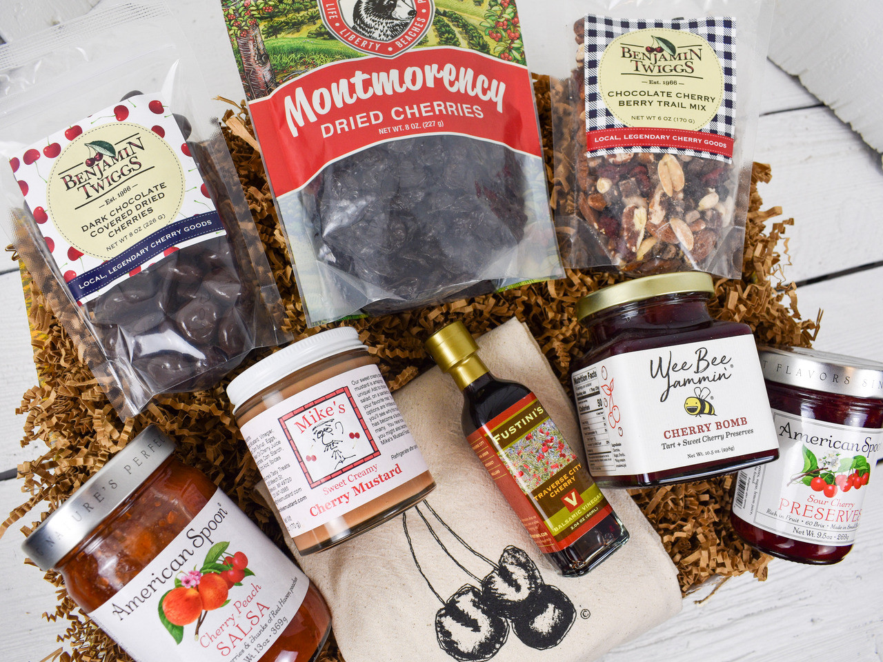 Let's Talk Cherries Over The Top Gift Box