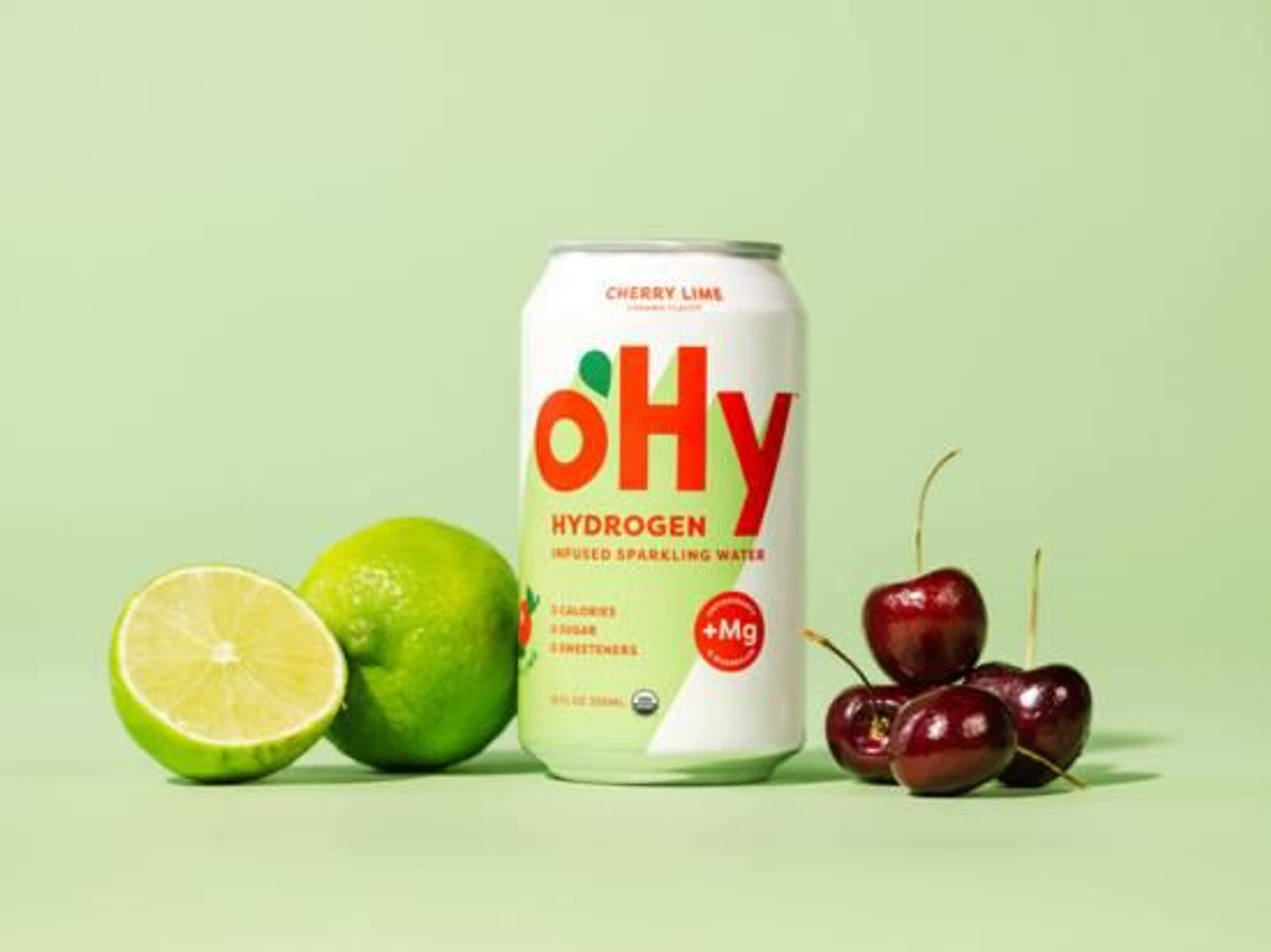 Cherry Lime Hydrogen Infused Sparkling Water