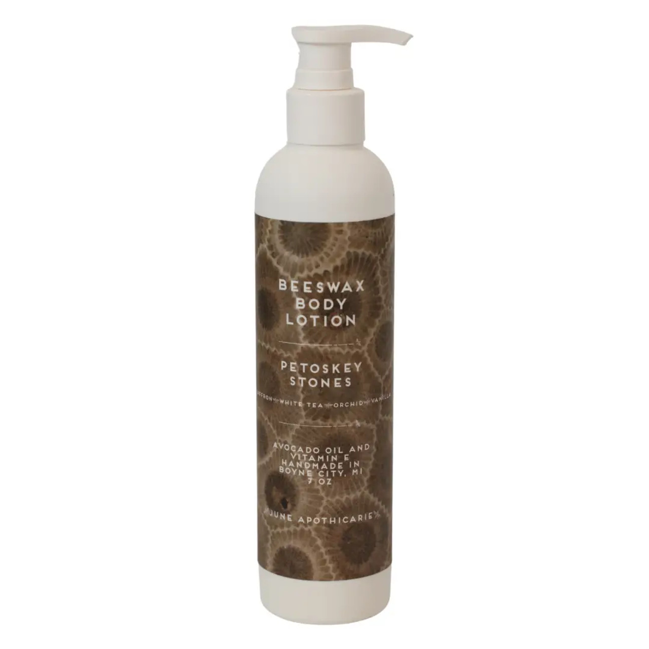 Petoskey Stones Beeswax Lotion