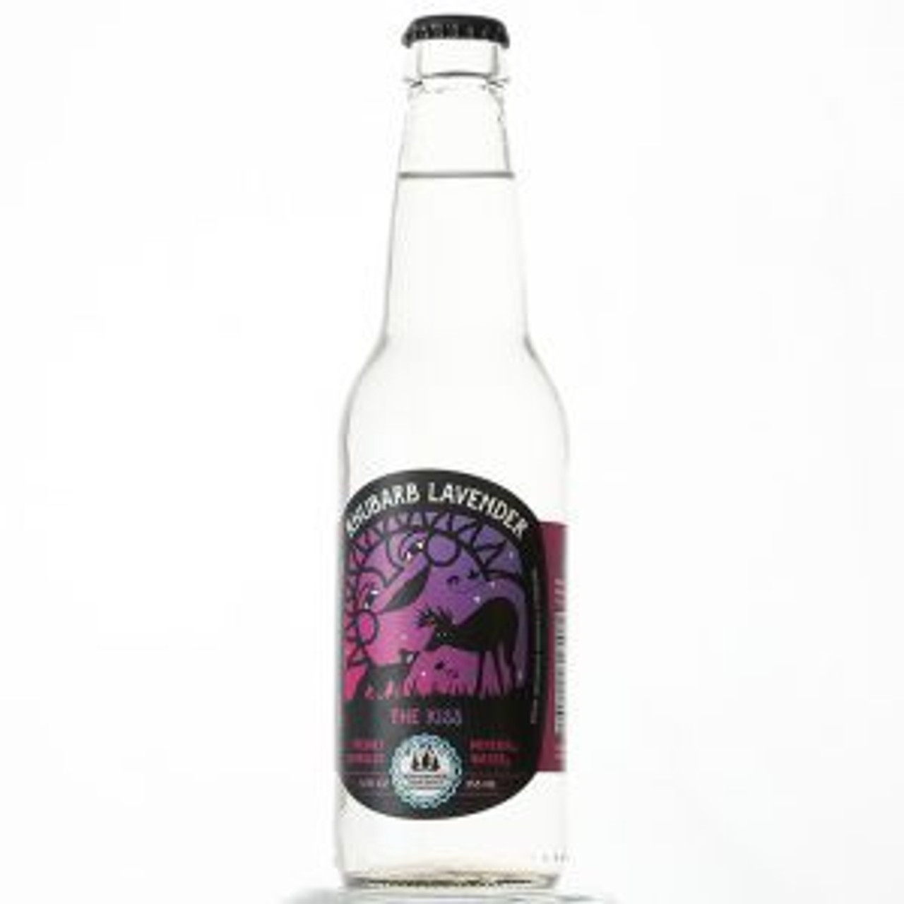Rhubarb Lavender Sparkling Water