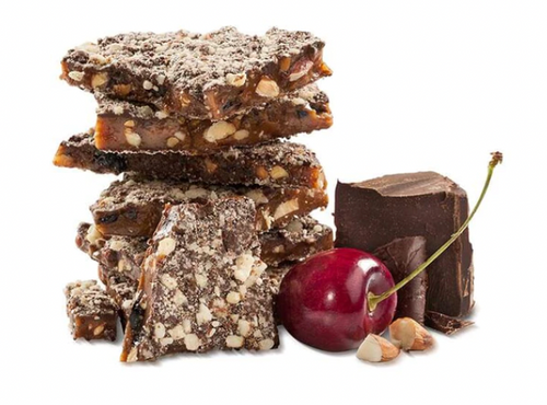 Dark Chocolate Cherry Toffee Dark Chocolate Cherry Toffee