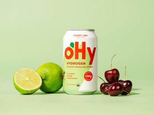 Cherry Lime Hydrogen Infused Sparkling Water