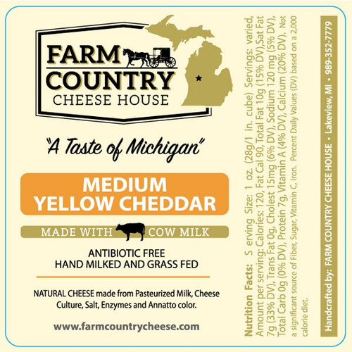 Medium Yellow Cheddar