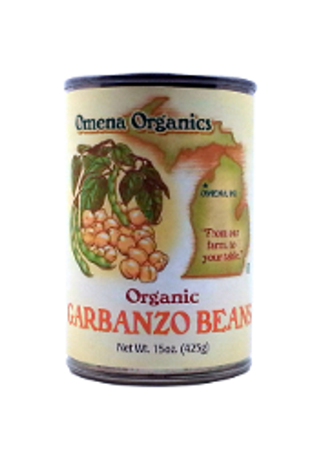 Garbanzo Beans Organic 15oz can