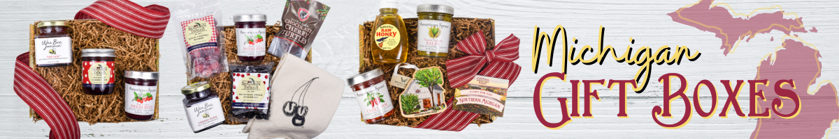 Michigan gift boxes from Petoskey family farm