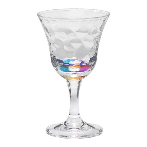 Cascade Wine Glass - Rainbow