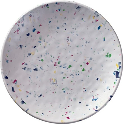 Rainbow Terrazzo Salad Plate