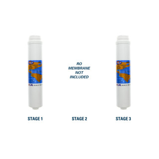 PuROTwist 3000 Reverse Osmosis System Replacement Filter Change Bundle RO Membrane Sold Separately YS-PURO3T50
