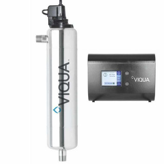 Viqua Viqua D4 Premium 12 gpm UV Water Purifier Whole-House Monitored Ultraviolet Disinfection System w/ LCD Screen, Powered by UV MAX Trojan 660089-R-