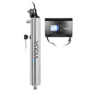 Viqua VIQUA E4-50 Model 50percent UVT NSF Class B 9 GPM UV System w/ Sensor - 650638-R 650638-R