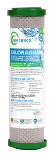 Matrikx Matrikx ChloraGuard 2.5 x 10 1 Mic Chloramine Reduction 36-250-10-MATRIKX