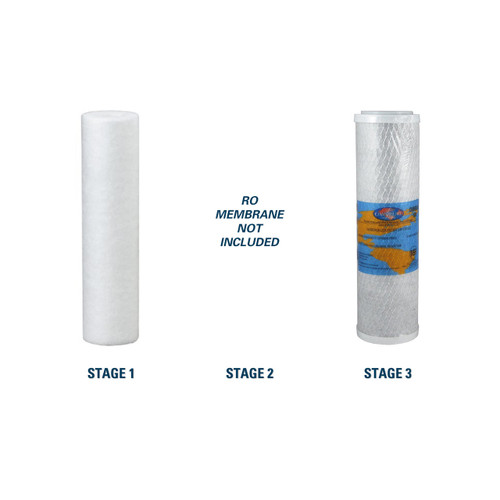 1-Year Replacement Filter Kit for PuROLine PL30C16 Reverse Osmosis System RO Membrane Sold Separately YS-PL30C16