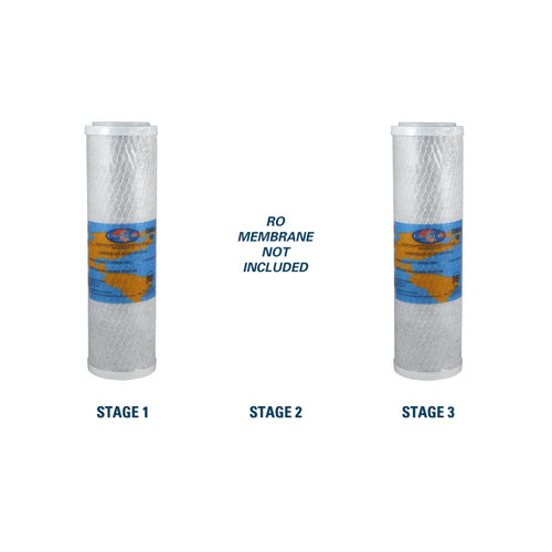 1-Year Replacement Filter Kit for PuROLine PL30T36 Reverse Osmosis System RO Membrane Sold Separately YS-PL30T36