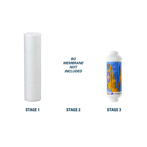 1-Year Replacement Filter Kit for RainSoft 9590C Reverse Osmosis System RO Membrane Sold Separately YS-RS9590C
