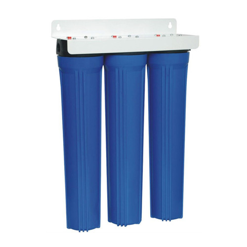 Three Stage Standard 20 Filtration System w/ 3/4 Ports and Pressure Relief Valve Without Filters 3000SL-WOF 3000SL-WOF