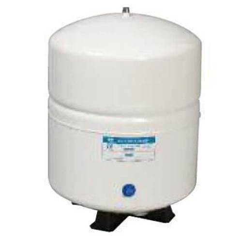 PAE PAE 3.2 Gallon 2 Gal Capacity Steel RO Water Storage Pressure Tank - White 1/4 Male Threads TKE-2200W TKE-2200W