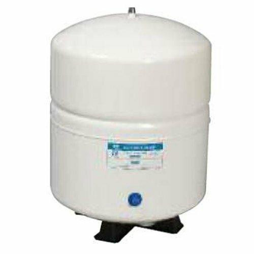 PAE PAE 5.5 Gallon 3.5 Gal Capacity Steel RO Water Storage Pressure Tank - White 1/4 Male Threads TKE-5200 TKE-5200