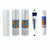 1-Year Replacement Filter Kit with Membrane for PuROLine PL50T75 Reverse Osmosis System YSM-PL50T75