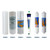 1-Year Compatible Replacement Filter Kit with RO Membrane for iSpring RCC7D DI 6-Stage 75 GPD RO System YSM-ISPG-RCC7D
