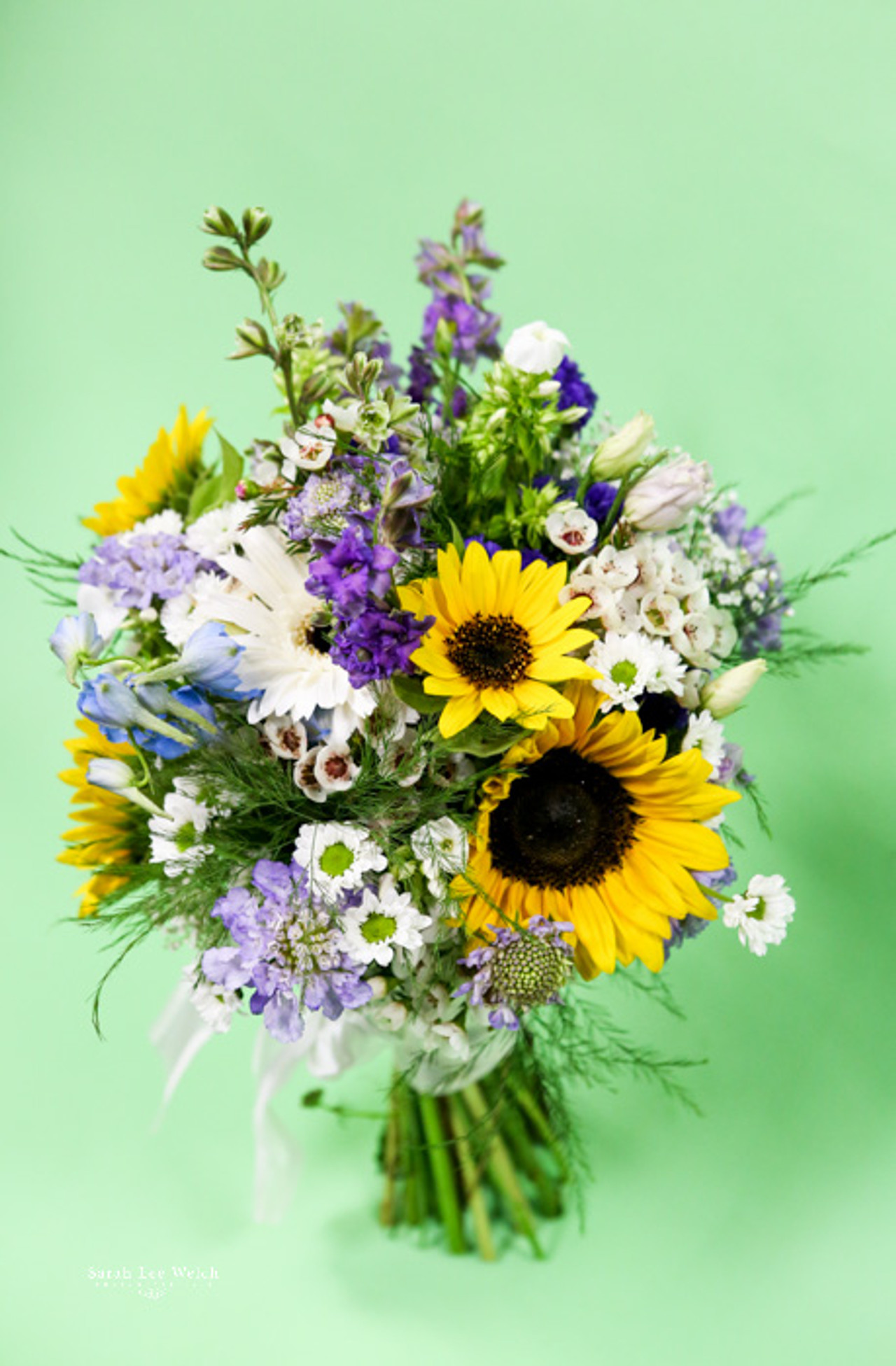 Sunflowers Wildflower Bouquet Loveland Wedding Florist Earles Flowers 6384